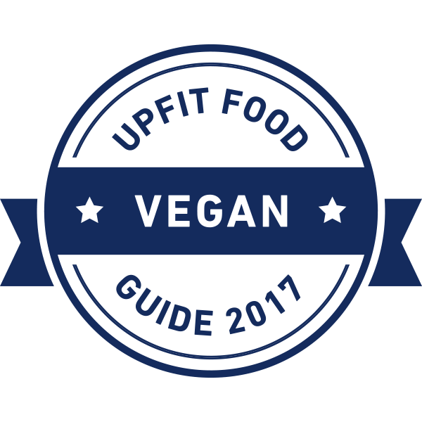 Upfit Retaurant Guide - Vegan Best Of Badge