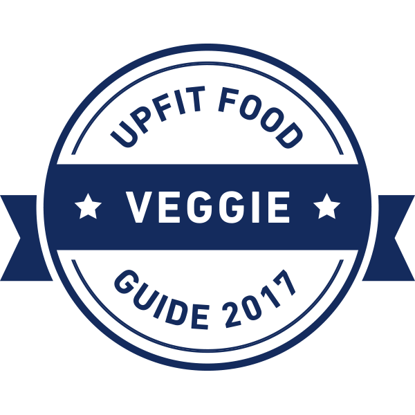 Upfit Retaurant Guide - Veggie Best Of Badge